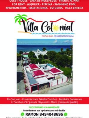 Villa Colonial suite n 3 familiar Río San Juan Esterno foto